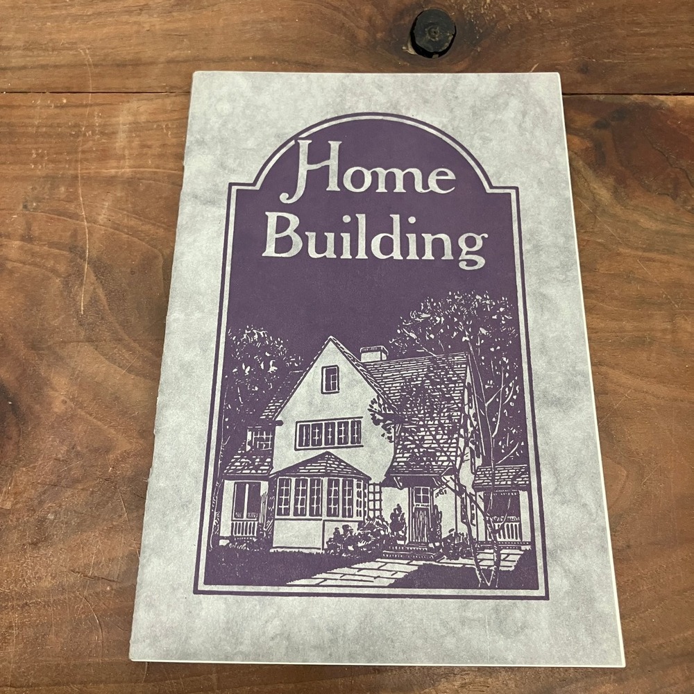 Home Building Northwestern Metal Co. 1920s Vintage Architecture Booklet Catalog